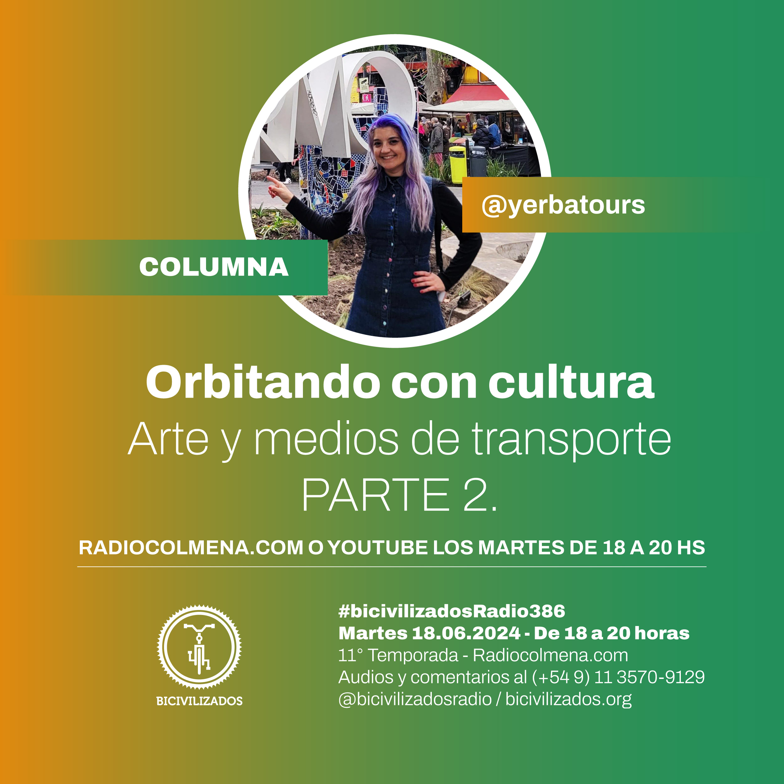 Columna Orbitando en bicivilizados Radio 386