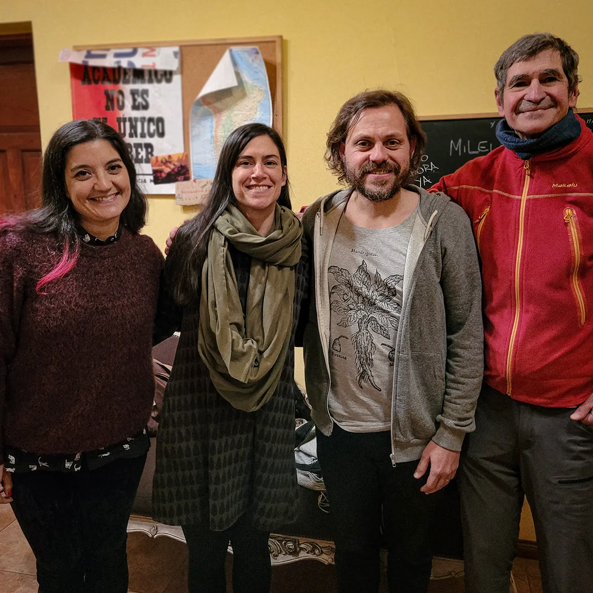 Lorraine, Paula Alvarado, Leo Spinetto y Adrián Sánchez