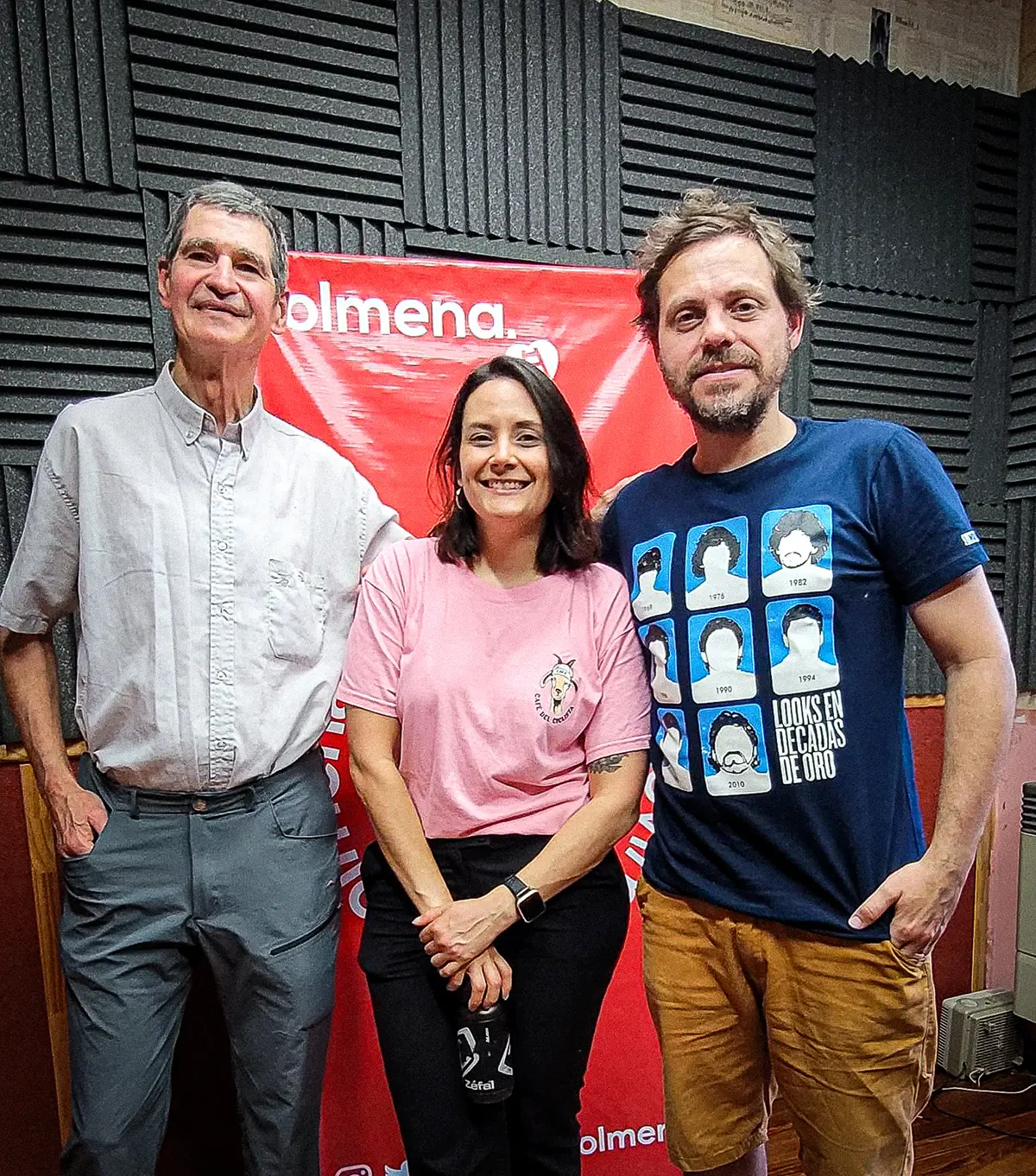 Adrián Sánchez, Amazona de Cafe del ciclista y Leo Spinetto