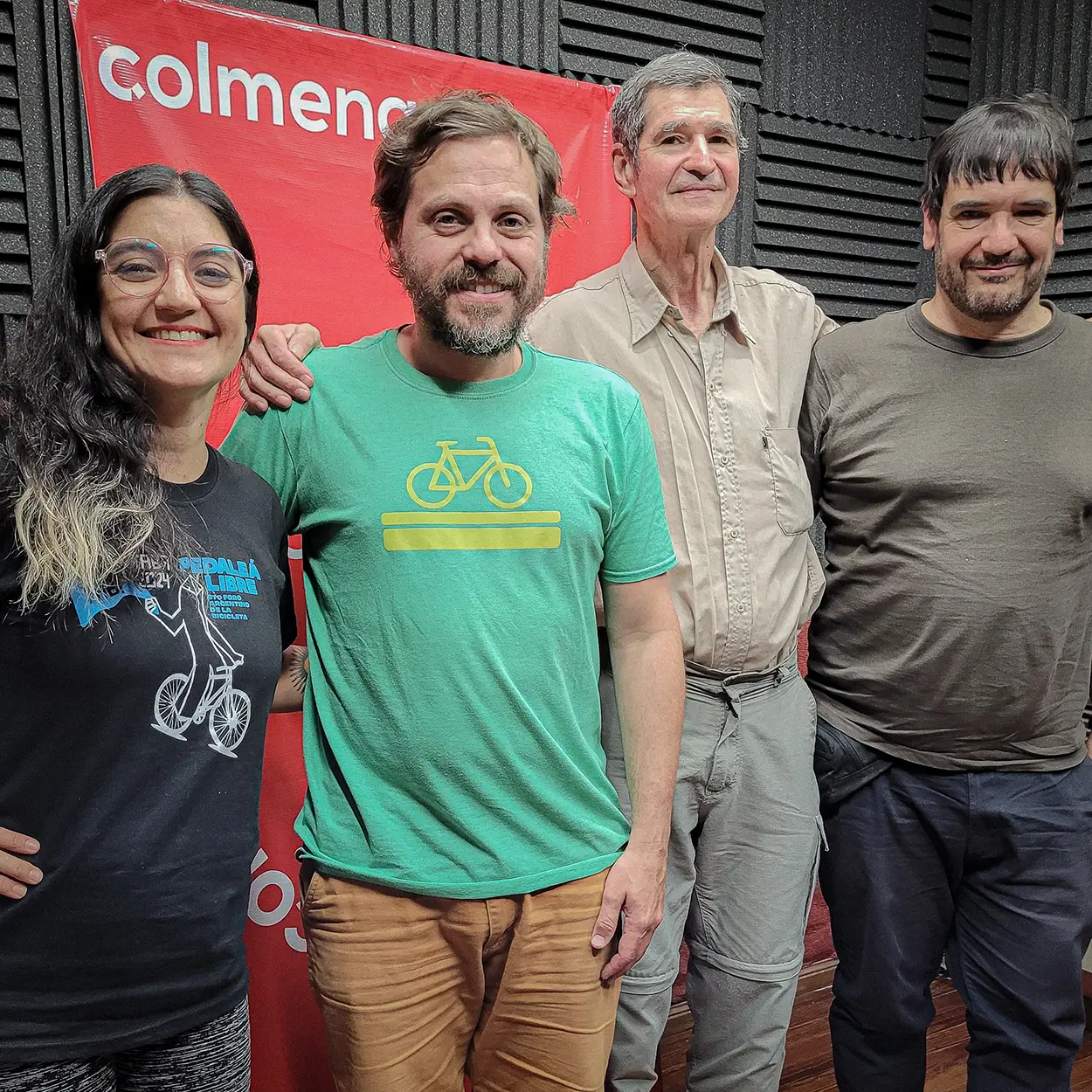 Lorraine, Leo Spinetto, Adrián Sánchez y Mauricio Corbalán