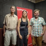 Adrián Sánchez, Ailin Tomio y Leo Spinetto