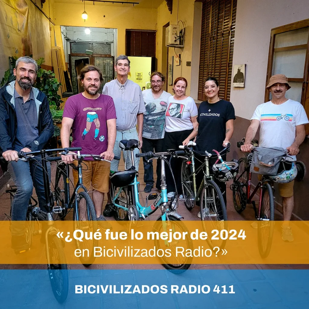 Juan Herbella, Leo spinetto, Adrián, Wilki, Marian mG MUsic, lorraine, Fabio Márquez en bicivilizados radio 411