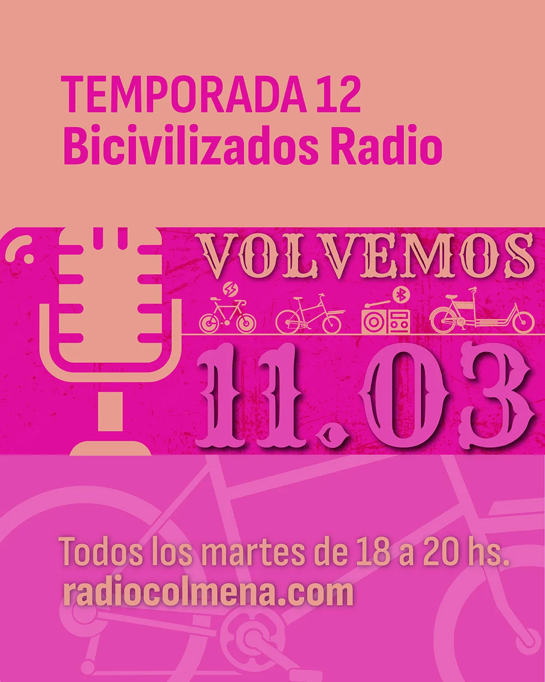 Bicivilizados Radio duodécima temporada